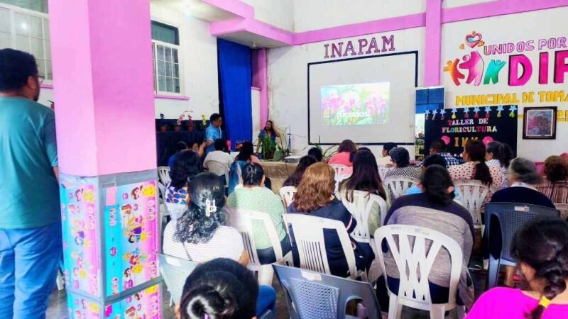IMPARTEN JORNADA DE CAPACITACIÓN EN FLORICULTURA