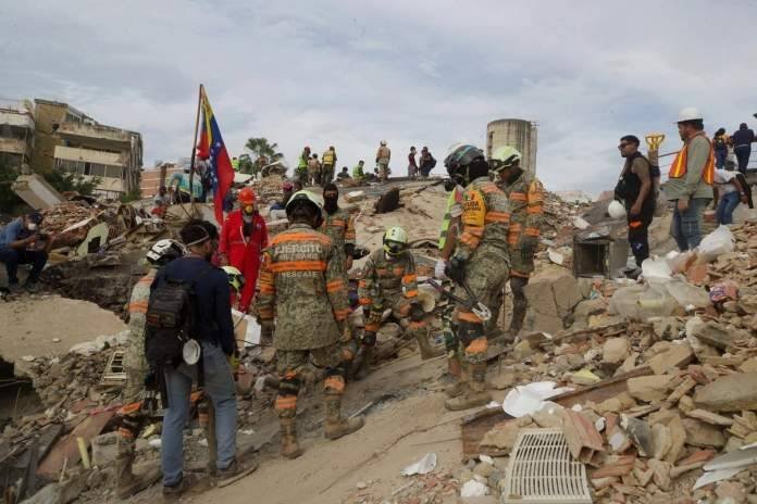 SUBE A CASI 3 MIL EL NÚMERO DE MUERTOS POR TERREMOTOS EN VENEZUELA
