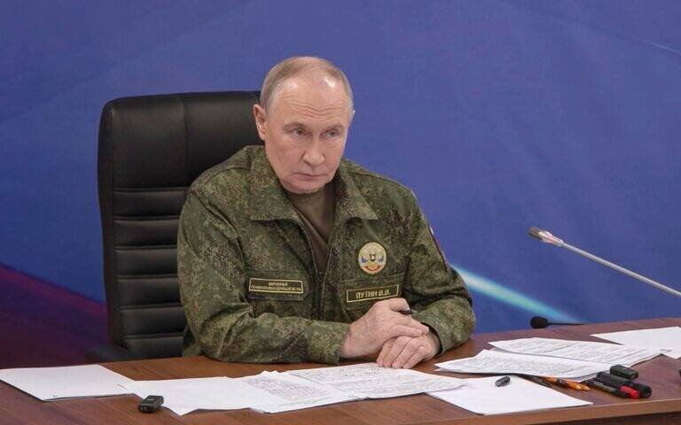 PUTIN AMENAZA CON ANEXAR MÁS TERRITORIO DE UCRANIA SI KIEV CONTINÚA ATACANDO “INFRAESTRUCTURAS CIVILES” RUSAS