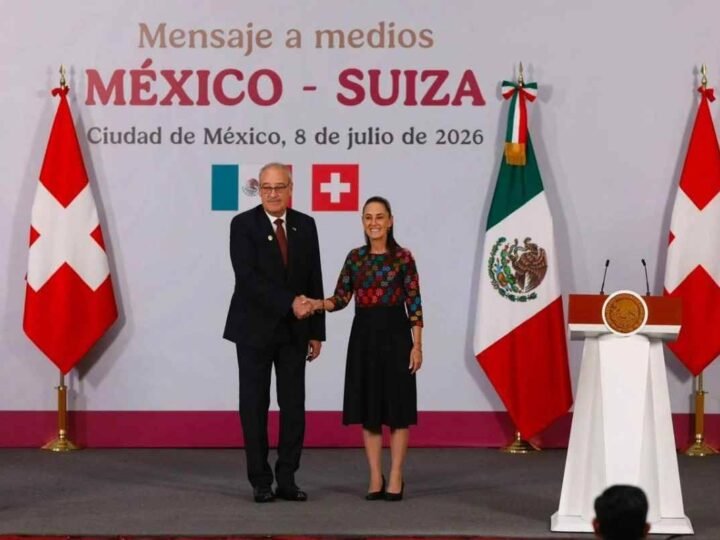 MÉXICO Y SUIZA RATIFICAN VOLUNTAD PARA AMPLIAR COOPERACIÓN