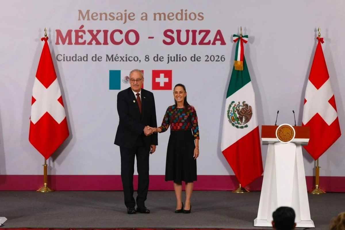 MÉXICO Y SUIZA RATIFICAN VOLUNTAD PARA AMPLIAR COOPERACIÓN