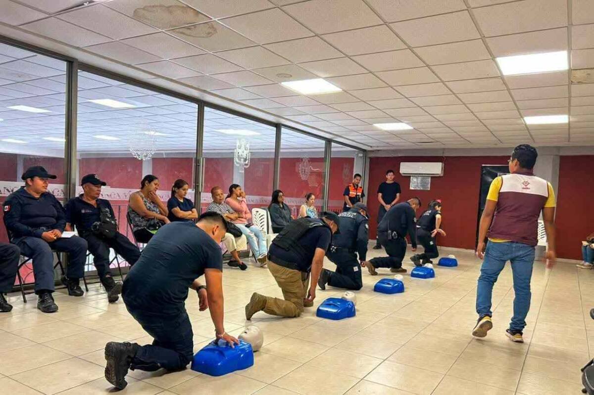 PROTECCIÓN CIVIL DE YANGA IMPARTE CURSO SOBRE PREVENCIÓN Y PRIMEROS AUXILIOS