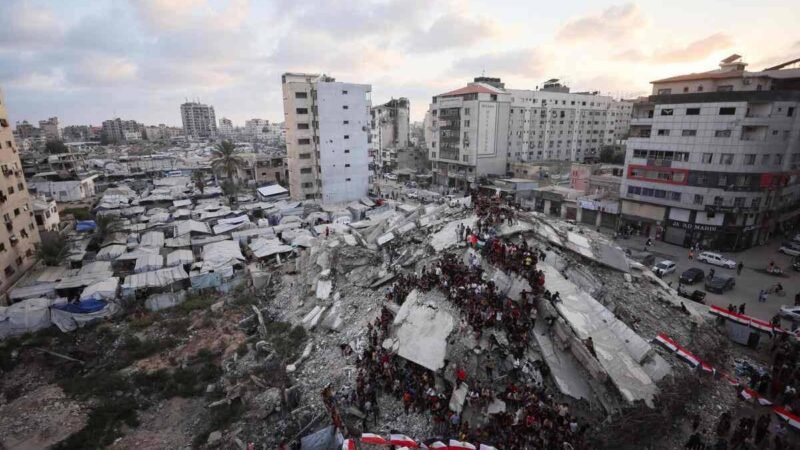REÚNEN 900 MILLONES DE EUROS PARA RECONSTRUIR GAZA