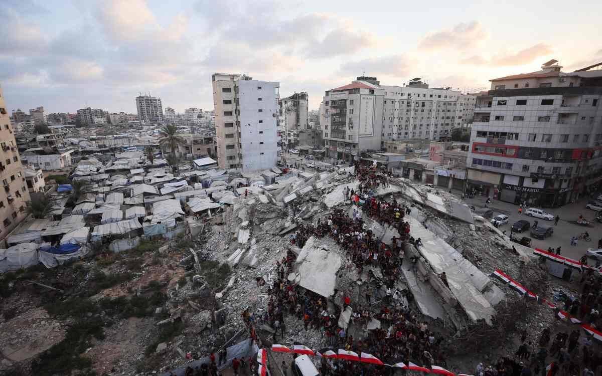 REÚNEN 900 MILLONES DE EUROS PARA RECONSTRUIR GAZA