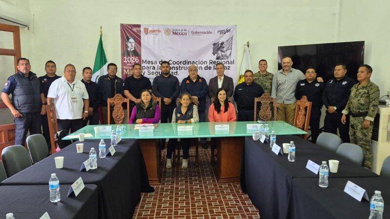 FORTÍN RECIBE LA MESA DE SEGURIDAD