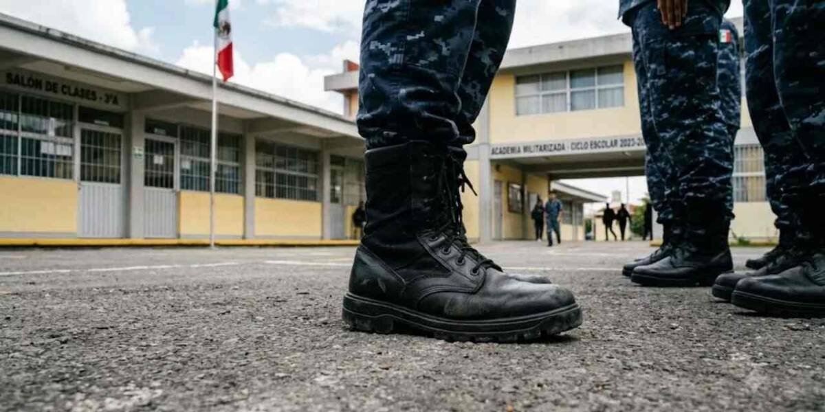 EDUCACIÓN MILITARIZADA NO ESTÁ AUTORIZADA POR LA LEY: SEP