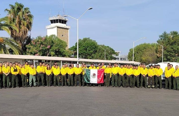 MÉXICO ENVIA A CANADÁ MÁS DE 100 EFECTIVOS PARA AYUDAR EN LUCHA CONTRA LOS INCENDIOS