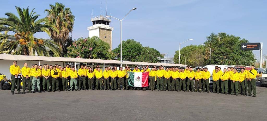 MÉXICO ENVIA A CANADÁ MÁS DE 100 EFECTIVOS PARA AYUDAR EN LUCHA CONTRA LOS INCENDIOS