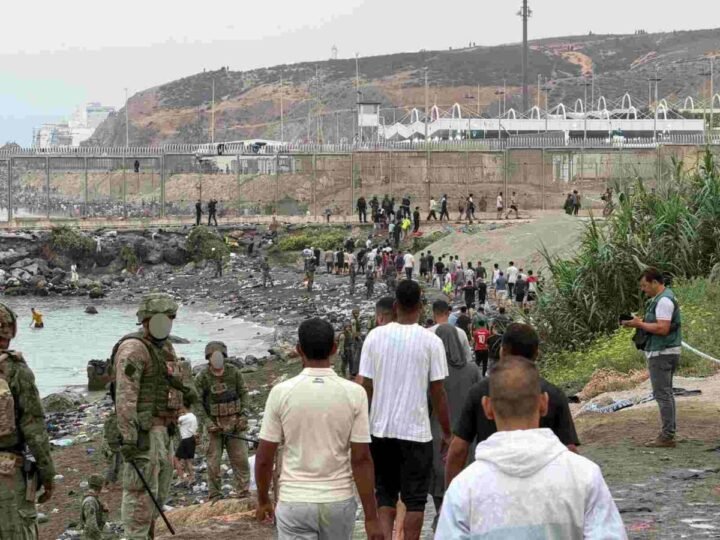 FRANCIA QUINTUPLICA AGENTES EN LA FRONTERA ESPAÑOLA POR CRISIS MIGRATORIA DE CEUTA