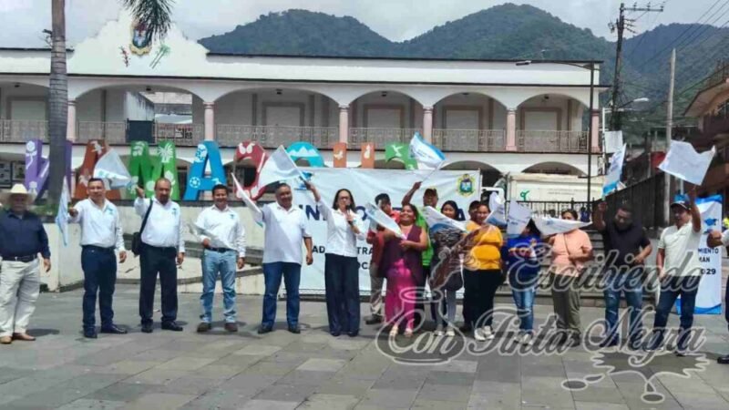 ALCALDESA PONE EN MARCHA OBRA EN PARQUE DE CHOCAMÁN