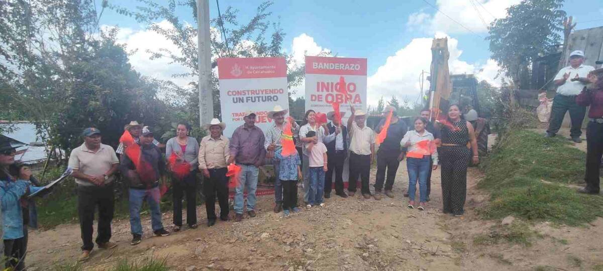 CONSTRUIRÁN CAMINO RURAL EN TOTOZINAPA