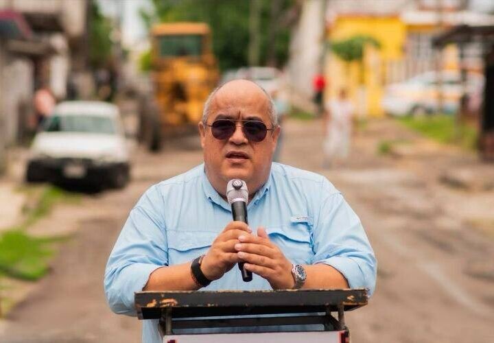 ALCALDE DE FORTÍN PONE EN MARCHA OBRA EN COLONIA SAN MARCIAL