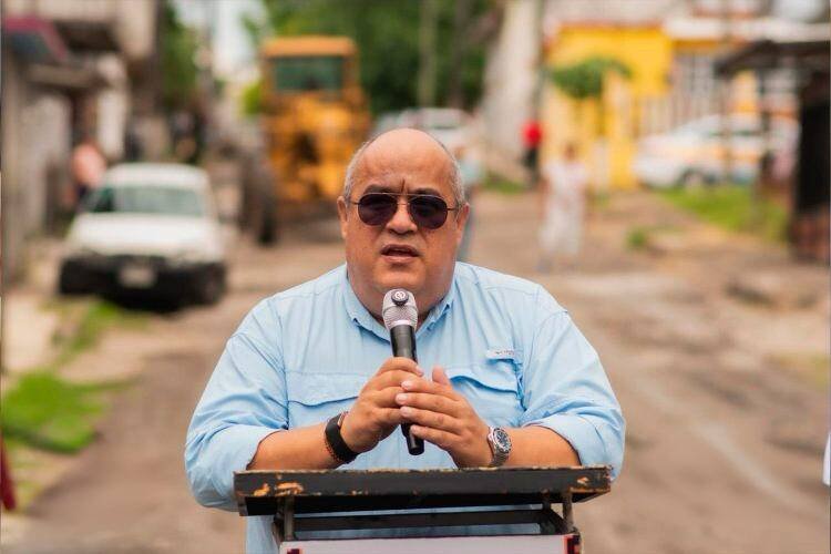 ALCALDE DE FORTÍN PONE EN MARCHA OBRA EN COLONIA SAN MARCIAL