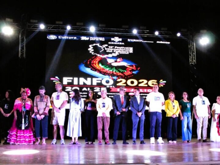 INAUGURAN EL 12° FESTIVAL INTERNACIONAL DEL FOLKLORE ORIZABA 2026