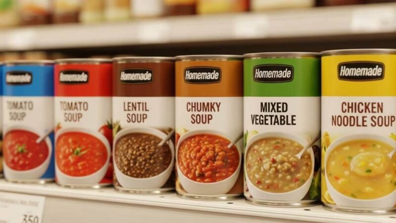 RETIRAN MÁS DE 184 MIL LATAS DE SOPA ORGÁNICA POR RIESGOS A LA SALUD