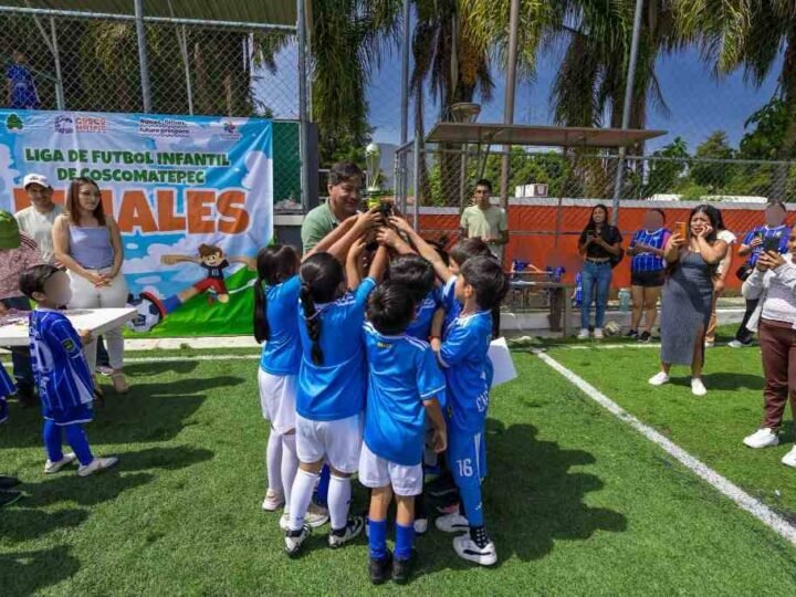 DISPUTAN FINALES DE LIGA INFANTIL DE FÚTBOL MUNICIPAL