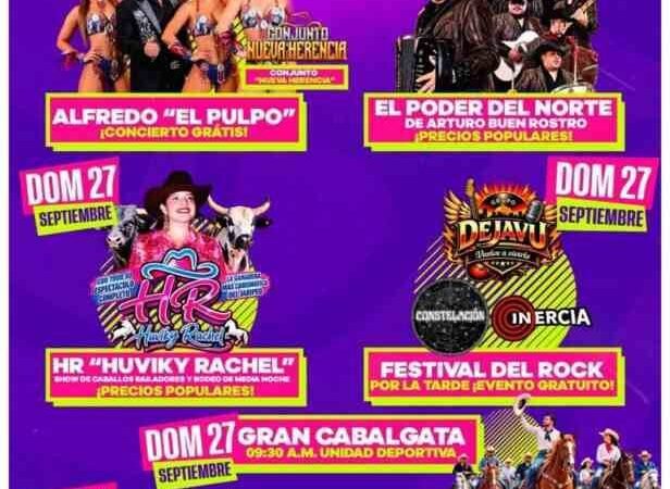 ANUNCIAN FERIA EN HONOR A SAN MIGUEL ARCANGEL