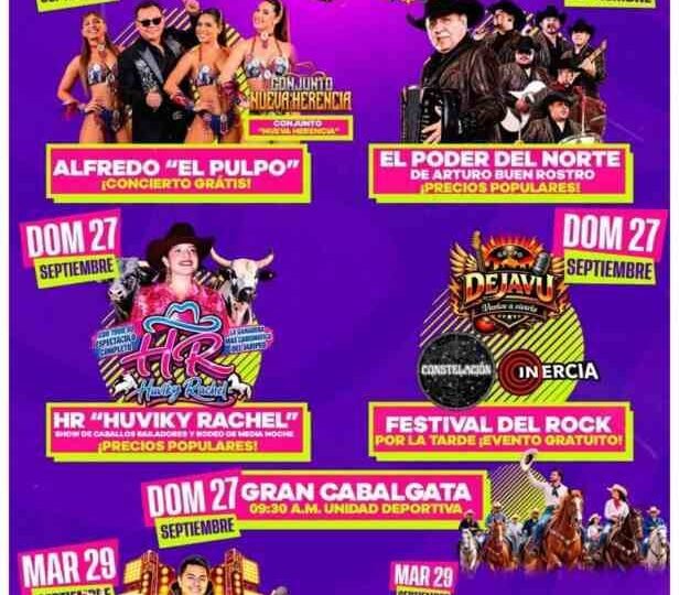 ANUNCIAN FERIA EN HONOR A SAN MIGUEL ARCANGEL