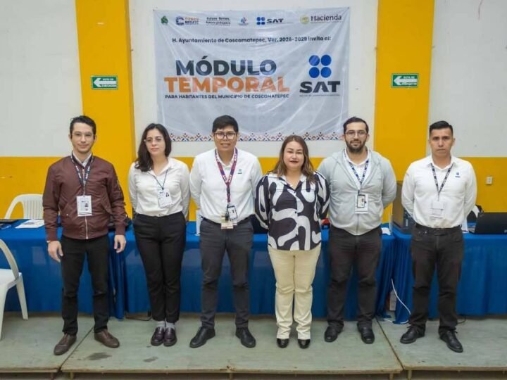 INSTALAN MÓDULO DEL SAT EN COSCOMATEPEC