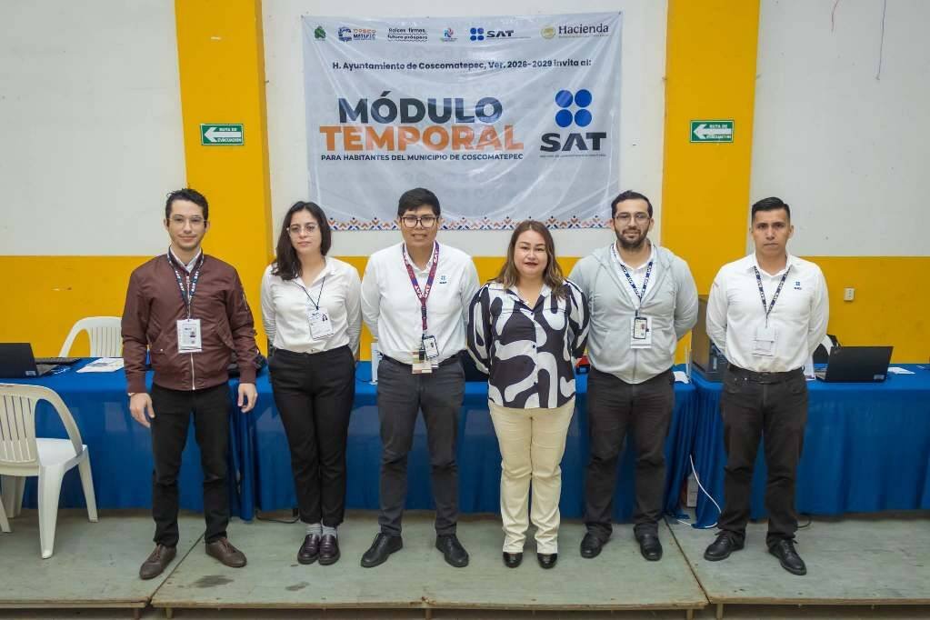 INSTALAN MÓDULO DEL SAT EN COSCOMATEPEC