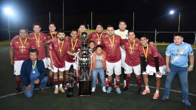 REAL ALPATLÁHUAC, CAMPEÓN DE FÚTBOL