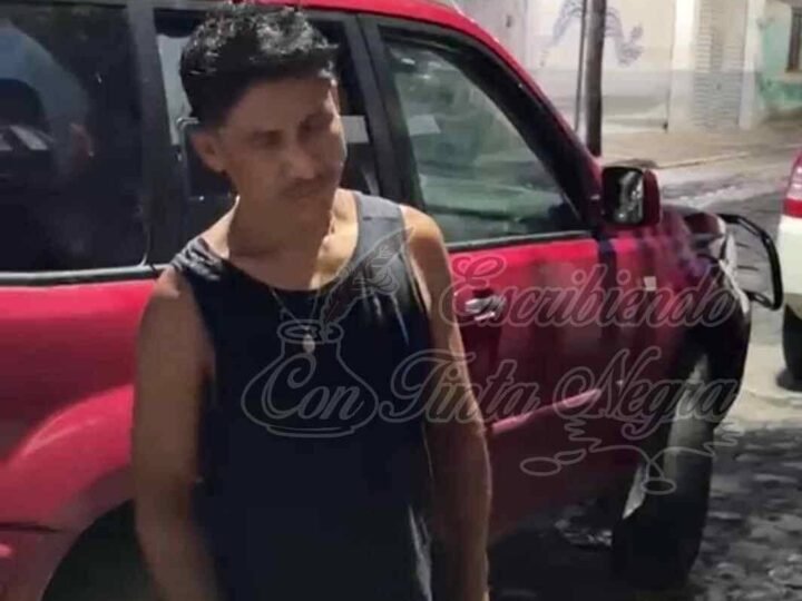 CAPTURAN A LADRÓN EN COSCOMATEPEC
