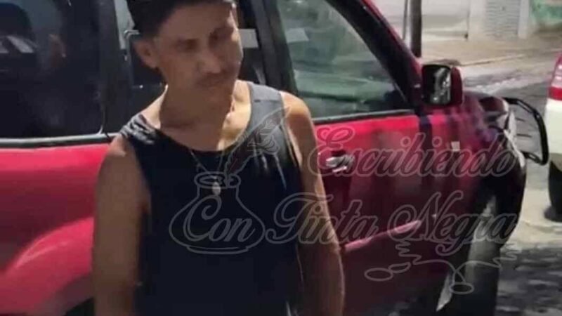 CAPTURAN A LADRÓN EN COSCOMATEPEC
