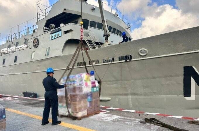 MÉXICO ENVÍA MÁS DE 718 TONELADAS DE AYUDA HUMANITARIA A VENEZUELA DESDE VERACRUZ