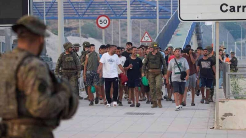 AL MENOS 72 MIGRANTES MURIERON INTENTANDO ENTRAR A CEUTA DESDE MARRUECOS