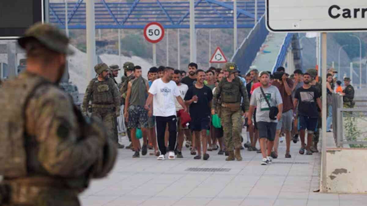 AL MENOS 72 MIGRANTES MURIERON INTENTANDO ENTRAR A CEUTA DESDE MARRUECOS