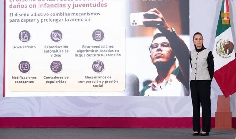 A FINALES DE AGOSTO, REGLAS EN ESCUELAS SOBRE USO DE CELULARES: SHEINBAUM