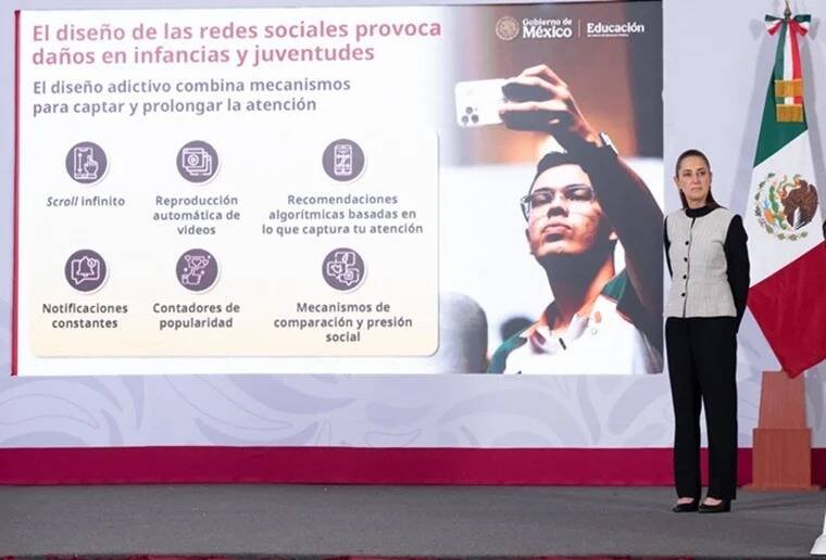 A FINALES DE AGOSTO, REGLAS EN ESCUELAS SOBRE USO DE CELULARES: SHEINBAUM