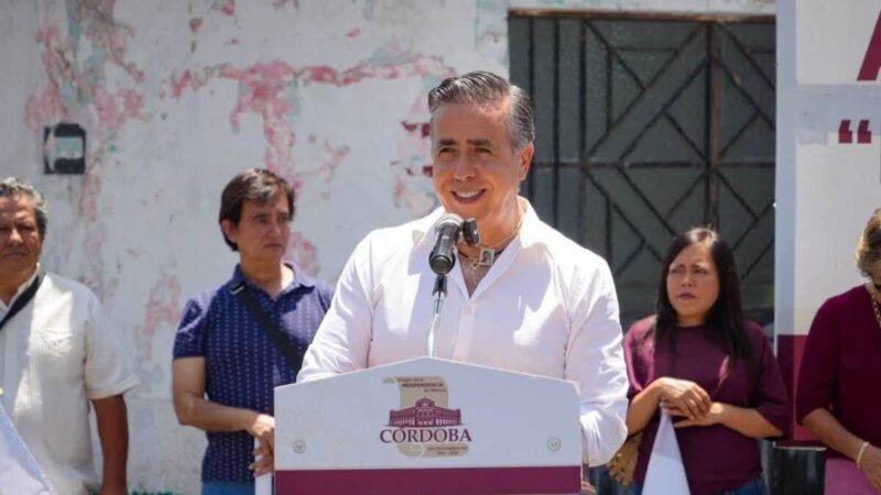 ALCALDE DE CÓRDOBA PONE EN MARCHA OBRA DE REHABILITACIÓN DE RED DE AGUA Y DRENAJE EN FRACCIONAMIENTO ALAMEDA