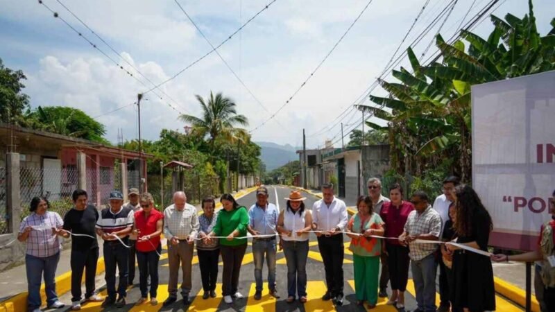 INAUGURA ALCALDE DE CÓRDOBA PRIMERA OBRA EN LA LUZ PALOTAL