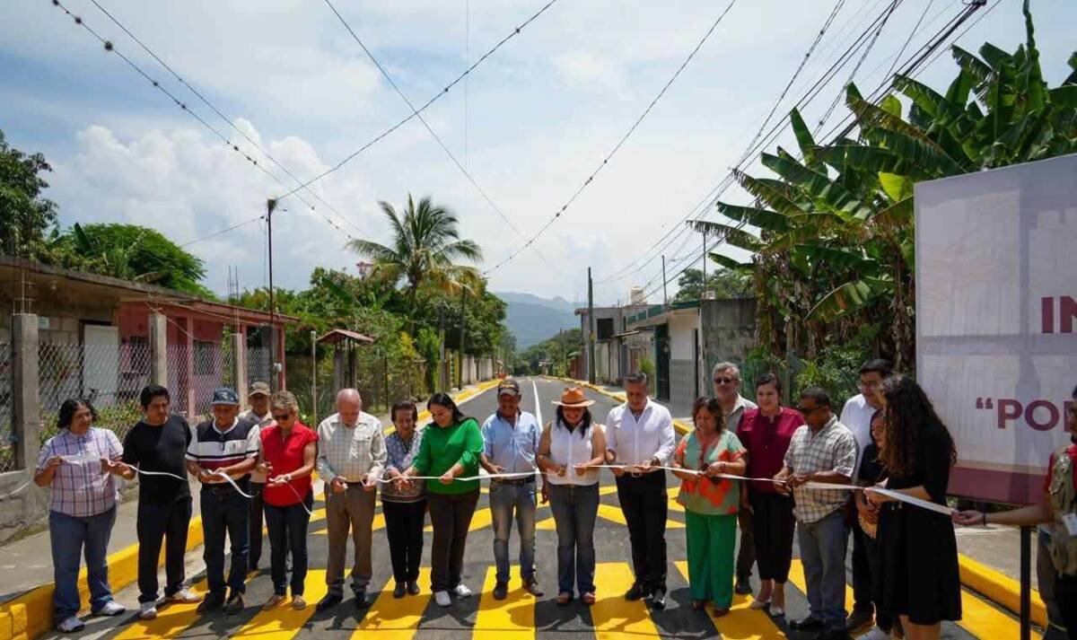 INAUGURA ALCALDE DE CÓRDOBA PRIMERA OBRA EN LA LUZ PALOTAL