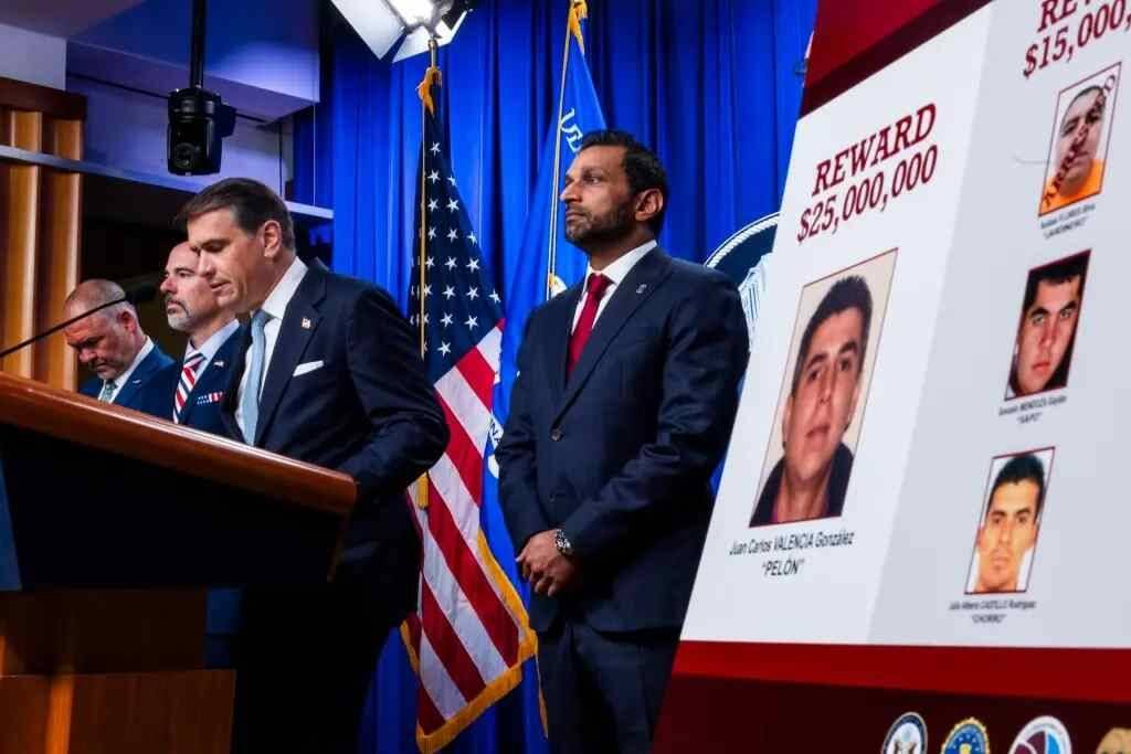 ESTADOS UNIDOS OFRECE MÁS DE 100 MDD DE RECOMPENSA POR LÍDERES DEL CJNG