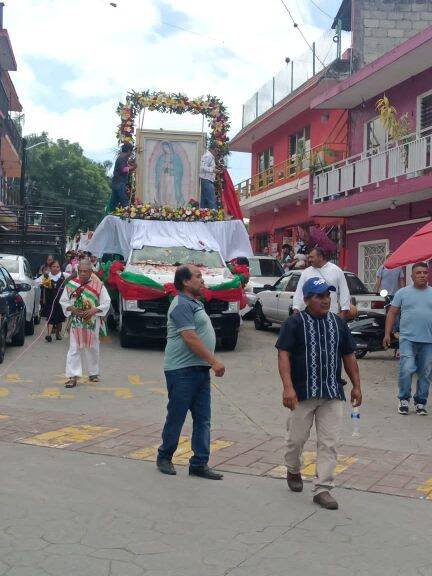 RECIBEN RELIQUIAS DE LA VIRGEN EN TOMATLÁN