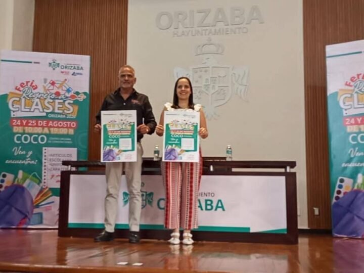 ORGANIZAN FERIA DE REGRESO A CLASES 2026 EN ORIZABA