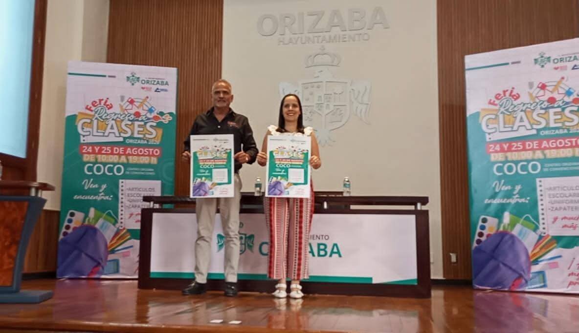 ORGANIZAN FERIA DE REGRESO A CLASES 2026 EN ORIZABA
