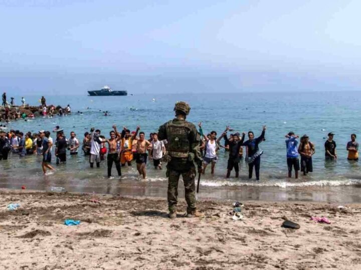 MARRUECOS FRENA NUEVO INTENTO DE ENTRADA MASIVA A CEUTA