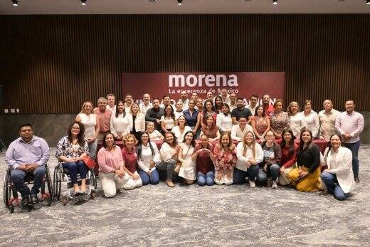 DIPUTADOS LOCALES DE MORENA CIERRAN FILAS CON ARIADNA MONTIEL Y ROCÍO NAHLE