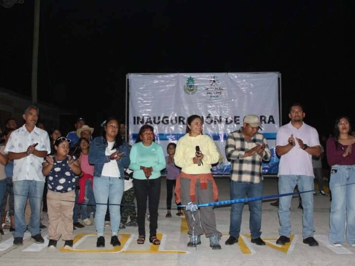 ENTREGAN OBRA DE PAVIMENTACIÓN DE OCOTITLÁN