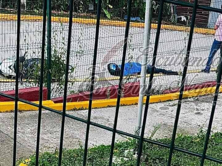 EJECUTAN A MOTOCICLISTA