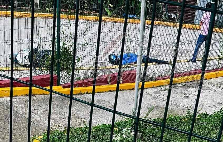 EJECUTAN A MOTOCICLISTA