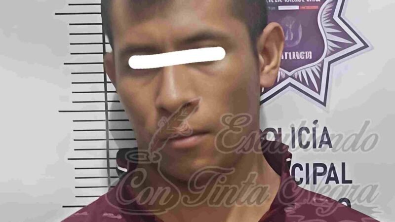 CAPTURAN A VENDEDOR DE DROGA EN HUATUSCO