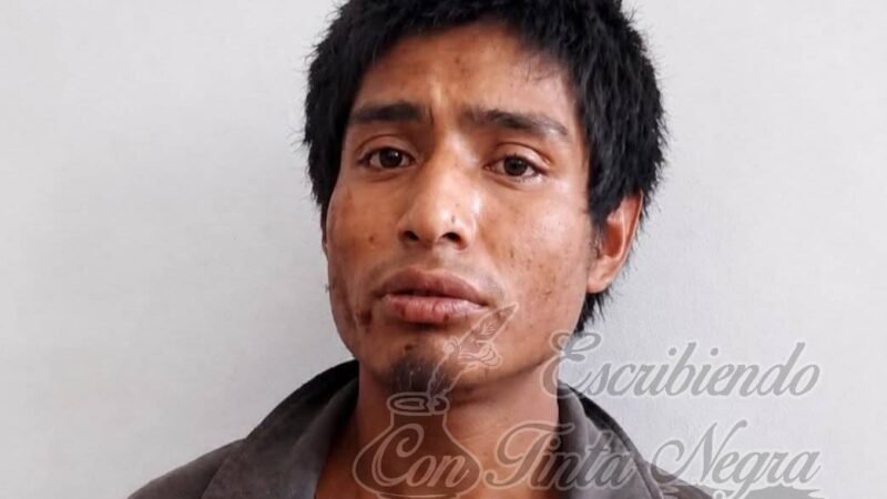 SUJETO ACUSADO DE ROBOS EN HUATUSCO TERMINA EN EL HOSPITAL