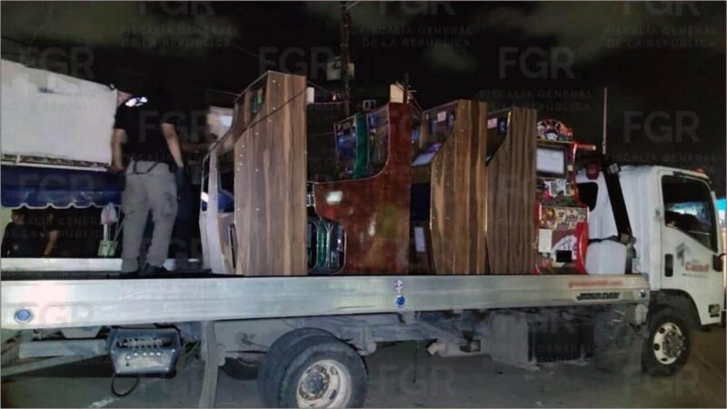 ASEGURAN MÁQUINAS TRAGA MONEDAS