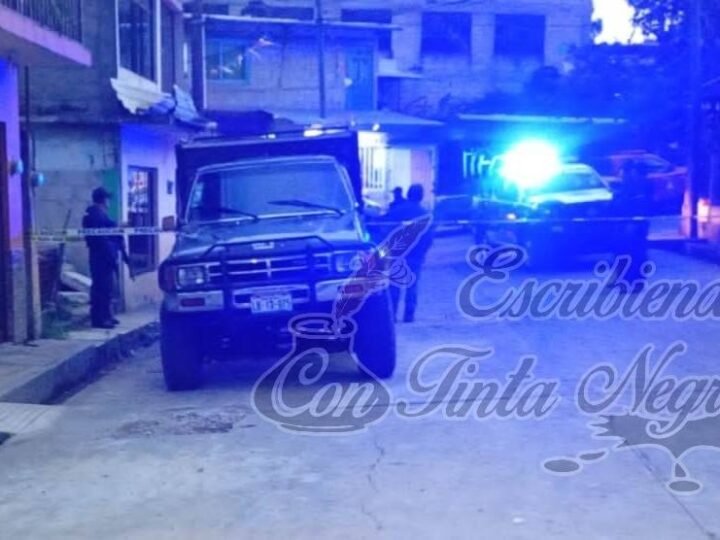ASESINAN A HOMBRE A BALAZOS EN IXHUATLÁN DEL CAFÉ