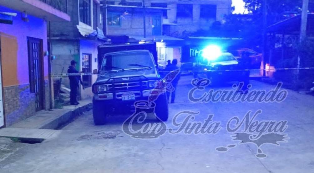 ASESINAN A HOMBRE A BALAZOS EN IXHUATLÁN DEL CAFÉ