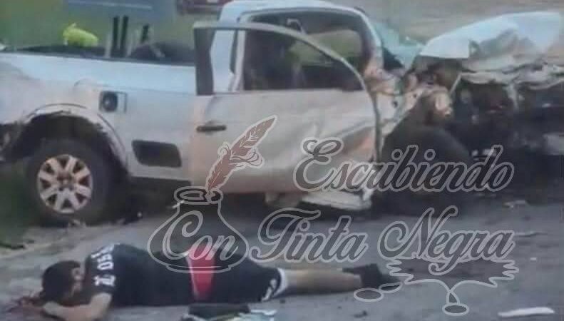 TRÁGICO ACCIDENTE; MUEREN DOS INTEGRANTES DE UNA FAMILIA